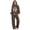 Calf Wooden Cross Pattern, variant on Jiueut Glittery Paw Print Pattern Stretch Lounge Sets for Women 2 Piece Outfits, Polyester Spandex Fabric Elastic Cuff Women's Loungewear Set for Outdoor City Walking, Size X-Small
