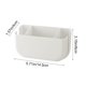 thumbnail image 2 of Cubo organizador de almacenamiento de cubiertos | Jaula de escurridor de plástico para utensilios, pajitas, palillos, cuchillos, tenedores | Diseño transpirable | Cocina, Bar, Tienda de té con, 2 of 5
