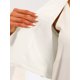 thumbnail image 5 of Chaqueta de Manga Larga para Mujer Blazer Corto con Solapa para Negocios blanco S, 5 of 6