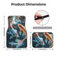 thumbnail image 5 of Balery Cute Koi Fish Serenity Juego de 4 Alfombrillas para Auto, Revestimientos de Caucho Resistente, Diseño Antideslizante, 5 of 7