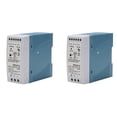 thumbnail image 1 of 2X MDR-60 12V 60W Alimentation sur Rail Din Régulateur de Tension Ac-Dc 110V 220V, 1 of 6