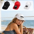 thumbnail image 1 of Dianli Chapeau de Voyage avec Protection Solaire, Ventilateur Solaire USB Rechargeable, Chapeau de Protection Solaire Réglable pour Randonnée, Plage, Camping, Ombrage, 1 of 7