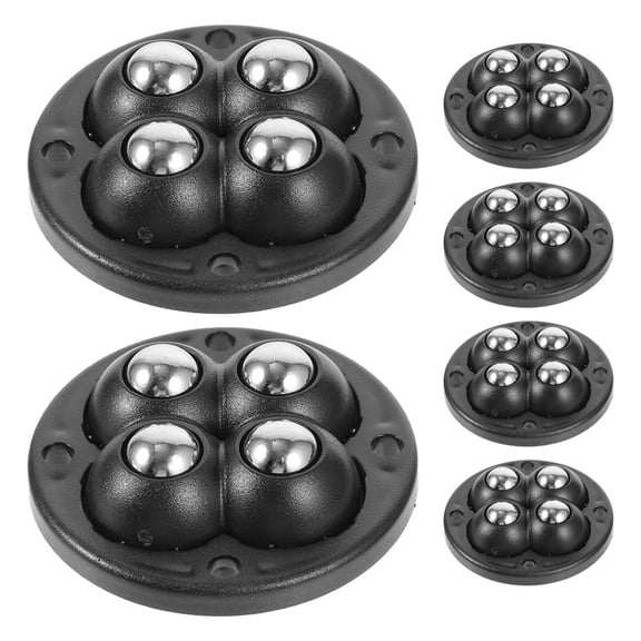 TEHAUX 6 Pcs Office Chair Wheels Pullax Base Accessories