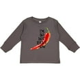 thumbnail image 3 of Inktastic I'm so hot right now Chili Pepper on Fire Boys or Girls Long Sleeve Toddler T-Shirt, 3 of 5