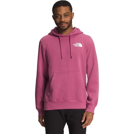 The North Face Box NSE NF0A7UNS Men’s Pink Long Sleeve Pullover Hoodie NCL569 (Regular,L)