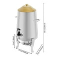 thumbnail image 3 of 13L Beverage Dispenser for Coffee Tea Hot Water, Hot Drink Dispenser, Coffee Dispenser with Fuel Holder, 3 of 15