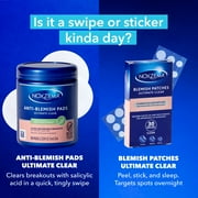 Noxzema Ultimate Clear Anti-Blemish Pads, 2% Salicylic Acid, Acne Treatment Face Pads, 90ct