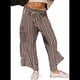 thumbnail image 1 of Pantalones Anchos de Verano para Mujer, Cómodos, Negros, Talla M, 1 of 5