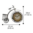 thumbnail image 3 of 1pc Vintage Metal Clock PVC Glass Clock Tabletop Clock Decor Clock Adornment, 3 of 9