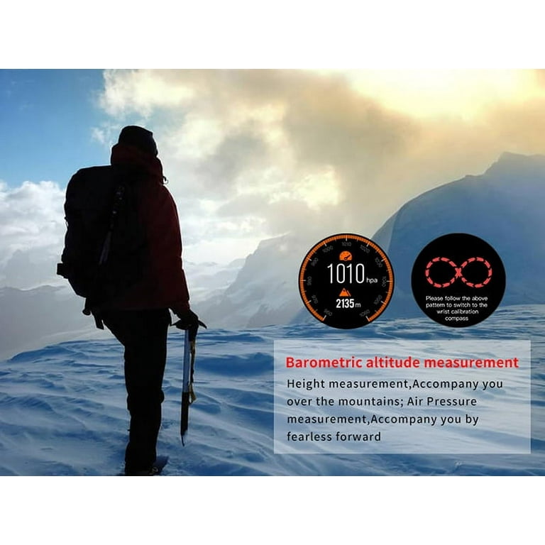 Microwear L1 Smartwatch Phone 1.3 inch Bluetooth GPS Heart Rate