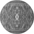 thumbnail image 1 of Ahgly Company Indoor Round Persian Gray Traditional Area Rugs, 7' Round, 1 of 1