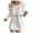 White, variant on Meichang Women Suits 2 Piece Fashion Suits with Blazer Solid Puff Long Sleeve Cardigan Blazer with Shorts Skirt Open Front Jacket