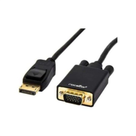 UPC: 0810606035524 | Rocstor DisplayPort to VGA Adapter Converter Cable – M/M (Y10C290B1)
