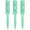Green, variant on Haircut Razor Comb, 3 Pack - Double Sided Razor Hair Styling Scissors Comb, Split Ends Trimmer Styler for Thin and Thick Hair (Green, Metal, F, 3 Count)