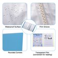 thumbnail image 4 of Unique Bargains 9x12' Binders with Plastic Sleeve, PP 60 Pockets Waterproof File Portfolio Folder Protector, Blue, 4 of 5