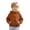 Coffee, variant on Unisex Kids Solid Hooded Windbreaker Jacket, Wind Resistant Casual Coat for School, Park, Travel & Cool Spring Fall Outdoor Wear(Coffee/3-4 Years)