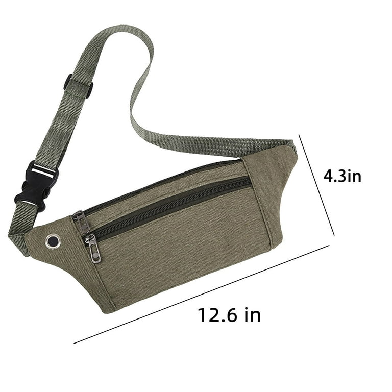 2023 New Men Waist Bag Women Simple Leisure Fashion Waist Packs