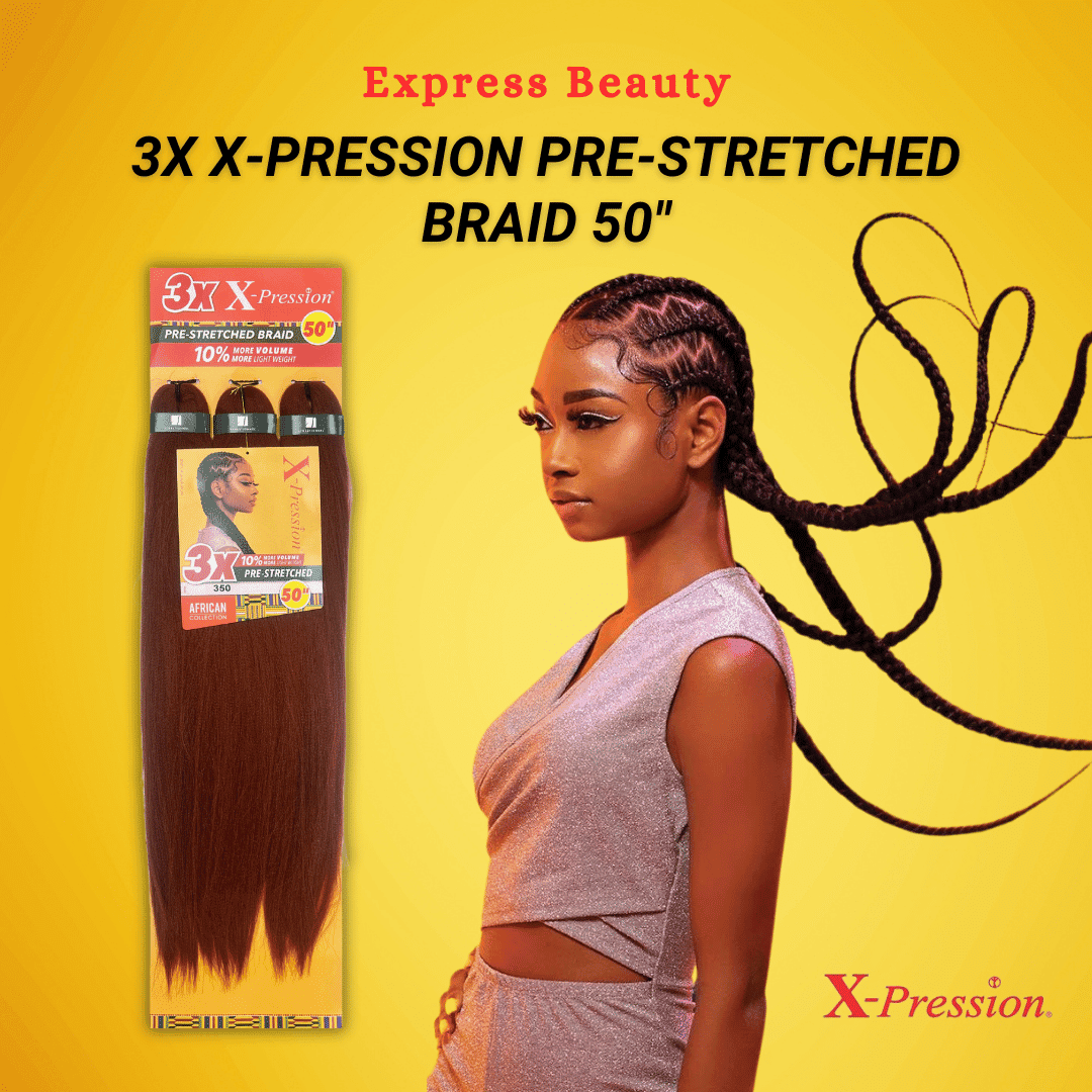 Express Beauty Sensationnel African Collection Jumbo Braid Pre