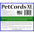 thumbnail image 2 of PetCords Dog and Cat Cord Pet Protector 20 FT, Protects Your Pets from Chewing Through Insulated Cables up to 20 FT, Pet and Critter Safety Device, Unscented, Made and Designed in The USA Black 20 FT, 2 of 2