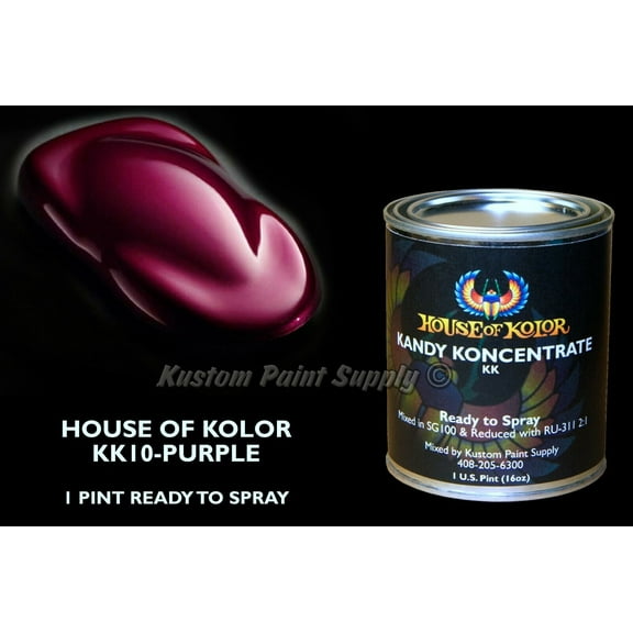 Purple Kandy KK10 House of Kolor 1 Pint Can Ready To Spray