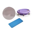 thumbnail image 1 of Almencla Disque Abdominal Roue Entraîneur Rouleau Disques Coulissants pour Gym Violet, 1 of 5