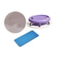 thumbnail image 1 of Rodillo de entrenamiento abdominal con disco para uso doméstico, equipo de fitness para hombres y mujeres. Púrpura, 1 of 5