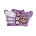 thumbnail image 4 of Suéter de muñeca Suéter de muñeca de peluche Moda DIY para niños Accesorios fotográficos Ropa Haz tu propia muñeca Ropa de muñeca para 5.91'' Púrpura, 4 of 7
