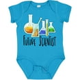 thumbnail image 3 of Inktastic Future Scientist with Beakers, Test Tubes and Formulas Boys or Girls Baby Bodysuit, 3 of 5