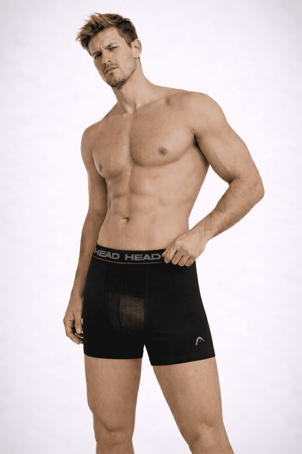 Men’s HEAD Performance Underwear Boxer Briefs with Mesh Pouch, 6-Pack (Sizes S–XL)