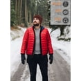 thumbnail image 5 of PULLIMORE Beanie Fleece Watch Cap, Thick Windproof Outdoor Winter Skull Hat for Men Women （Navy）, 5 of 9