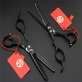 thumbnail image 3 of Trimming Scissors 6.0 inch Hairdressing Scissors Set Professional Hairdressing Scissors and Barber Scissors Set Suitable for Salon Barber or Home use Light and Sharp(Pink), 3 of 4