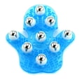 thumbnail image 1 of Guante de Masaje SAMYO Azul con 9 Rodillos de 360 Grados para Cuidado Corporal, 1 of 6