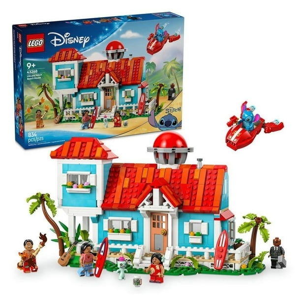 Set LEGO Disney Casa en la Playa de Lilo y Stitch 43268