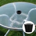 thumbnail image 4 of 2 Sets of Patio Umbrella Cone Umbrella Wedge Plug Parasol Hole Rings Cap Set Parasol Accessories, 4 of 7