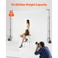 thumbnail image 3 of STAWAY 10x10 ft Backdrop Stand Kit - Heavy-Duty, Adjustable, Easy Setup for Photography, Parties & Events - Complete with Clips & Sandbags, 3 of 9