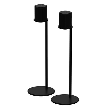 Sonos - Speaker Stands (2-Pack) - Black