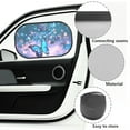 thumbnail image 6 of Yuyamidu Blue Butterfly Car Window Shades for Baby Bling Car Window Sun Shade 2 PCS Cling Car Sun Shade for Windows Fashion Car Shades for Side Windows Baby, Sunshades for Car Auto SUV, 6 of 7