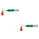 thumbnail image 4 of 2 piezas de calamar Jig con anzuelo Pulpo Jig Señuelo de pesca suave Pulpo de agua salada Verde, 4 of 8