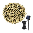 thumbnail image 1 of 1PCS luz de cadena solar - 22 metros 200 luces, 8 funciones blanco cálido Adepaton CPB-US-DYP562-1, 1 of 4