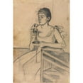 thumbnail image 3 of Mary Cassatt 14x18 Black Modern Framed Museum Art Print Titled - After-Dinner Coffee (Recto) (C. 1889), 3 of 5
