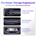 thumbnail image 3 of Porable Carry Case Compatible with Nintendo Switch 2, Storage Bag with Games Cartridges Waterproof and Dustproof Travel Case for Switch 2 Accessories,with Handles and Shoulder Straps (Black), 3 of 10