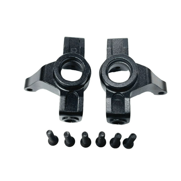 Baohd Aluminum Alloy Steering Hub Carrier For 1/14 MJX 14210 14209 Precision Black 1Set