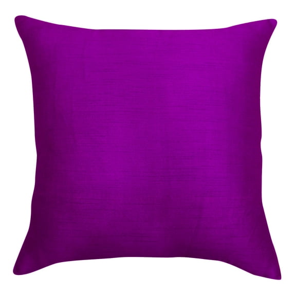 Home Decor Decorative Dupion Silk Cushion Pillow Throw Solid Cover - Choose Size