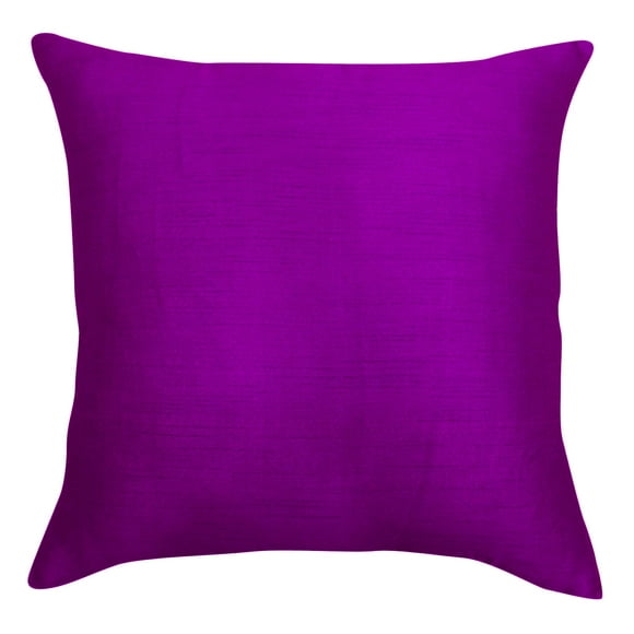 Décoration Maison Coussin Décoratif en Soie Dupion Housse Unie - Choisir Taille