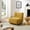 Yellow, variant on Art Leon 30.10" W Tufted Armless Accent Slipper Chair, Jacquard Velvet Upholstered Chair with Solid Wood Legs, Yellow