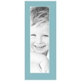 thumbnail image 2 of ArtToFrames 10x25" French Blue Custom Mat for Picture Frame with Opening for 6x21" Photos. Mat Only, Frame Not Included (MAT-158), 2 of 5
