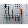 thumbnail image 3 of Triton Products® DuraHook 9" Zinc Plated Steel Multi-Ring Tool Holder for DuraBoard or 1/8" and 1/4" Pegboard, 3 of 5