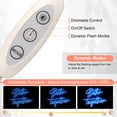 thumbnail image 6 of Better together Neon Sign for Wall Decor, 15.7x12.6 inch Dimmable Switch Blue Art Signs Led Neon Light for Wedding, Engagement, Valentines Day, Birthday, Holiday Party, Home Banquet Decoration, 6 of 7