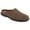 Brown, variant on Zedzzz Mens Connor Touch Fastening Velour Slippers