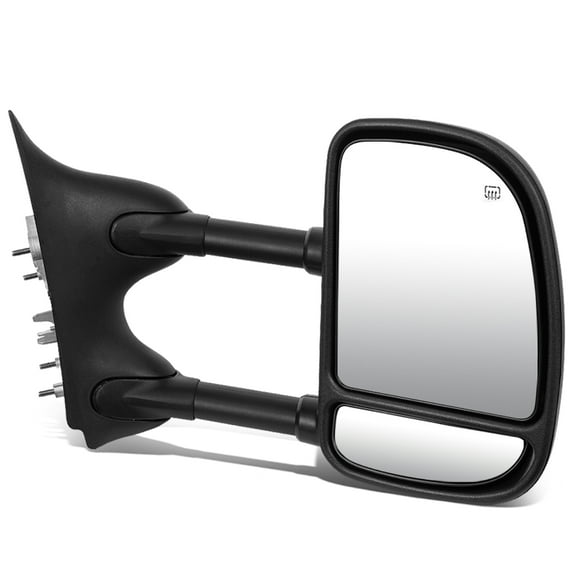 DNA Motoring TWM-004-T111-BK-R For 1999 to 2007 Ford Super Duty Powered Adjustment Heated Tow Towing Mirror (Right / Passenger)